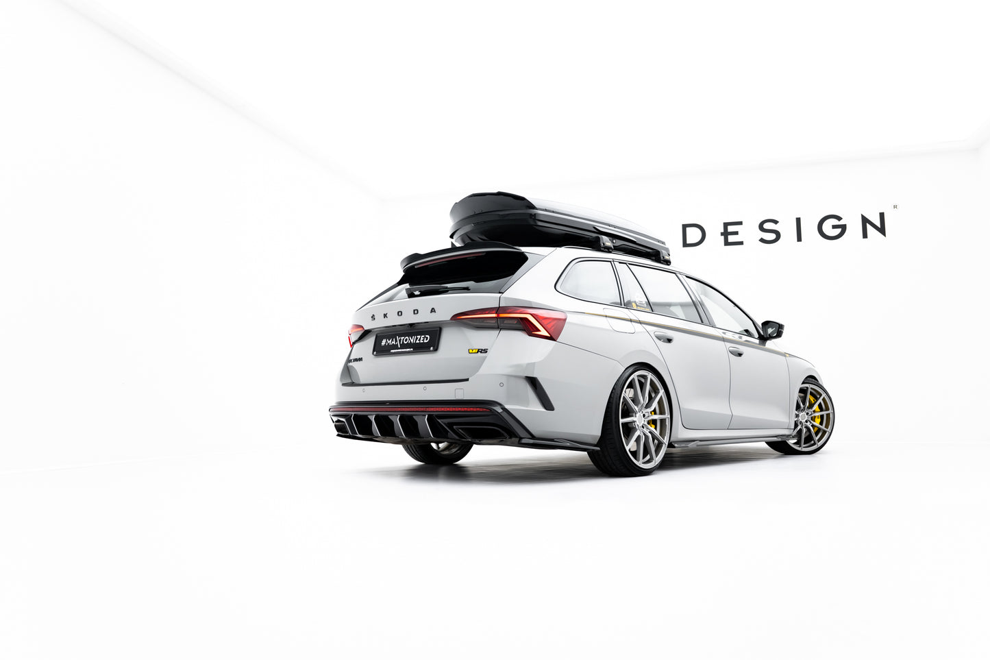 Set of Splitters V.2 Skoda Octavia RS Combi Mk4