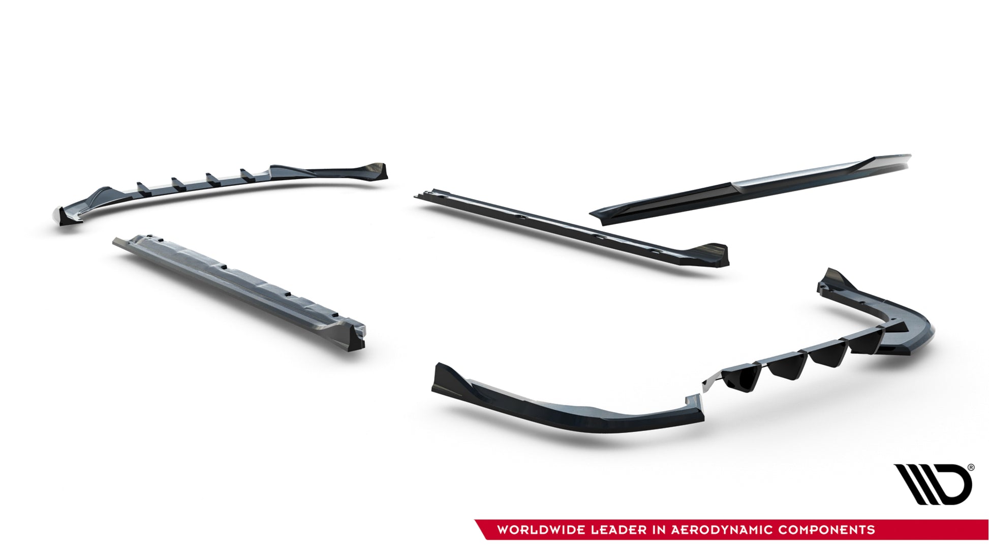 Set of Splitters V.2 Skoda Superb Sedan Mk4
