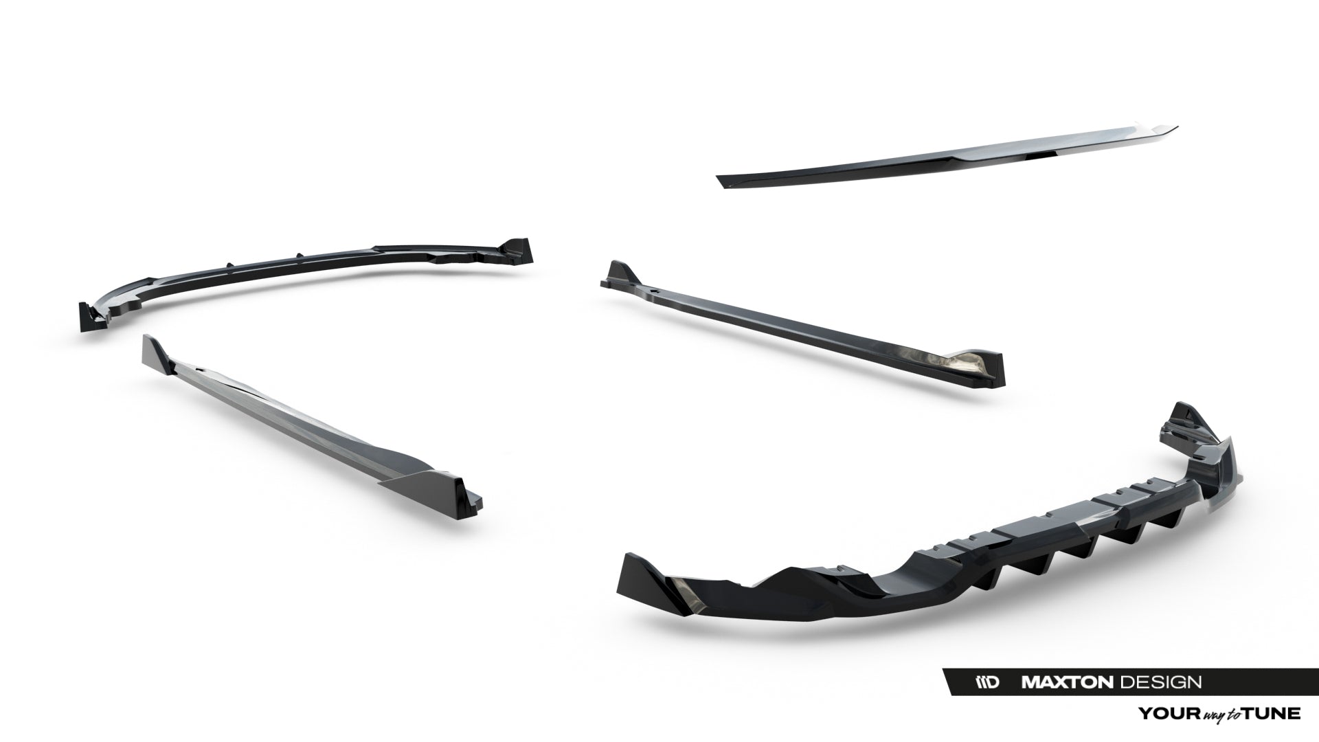 Set of Splitters V.2 Toyota GR86 Mk1