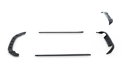 Set of Splitters V.2 Volkswagen Golf R Hatchback Mk7 Facelift