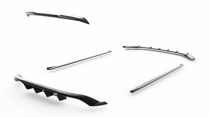 Set of Splitters V.2 Volkswagen Golf R Hatchback Mk7 Facelift