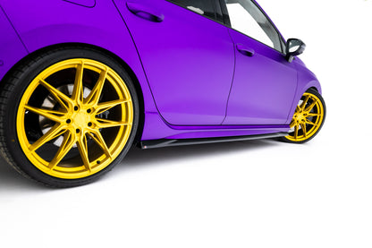 Set of Splitters V.2 Volkswagen Golf R Hatchback Mk8 Facelift