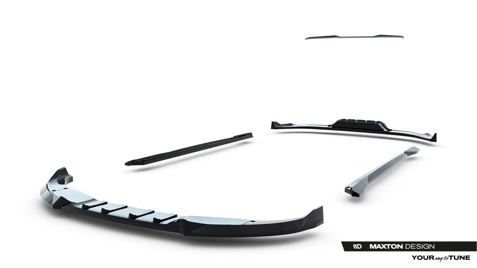 Set of Splitters V.3 Cupra Terramar Mk1 (Version with towbar)