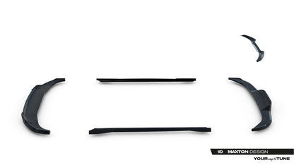 Set of Splitters V.4 Cupra Terramar Mk1 (Version with towbar)