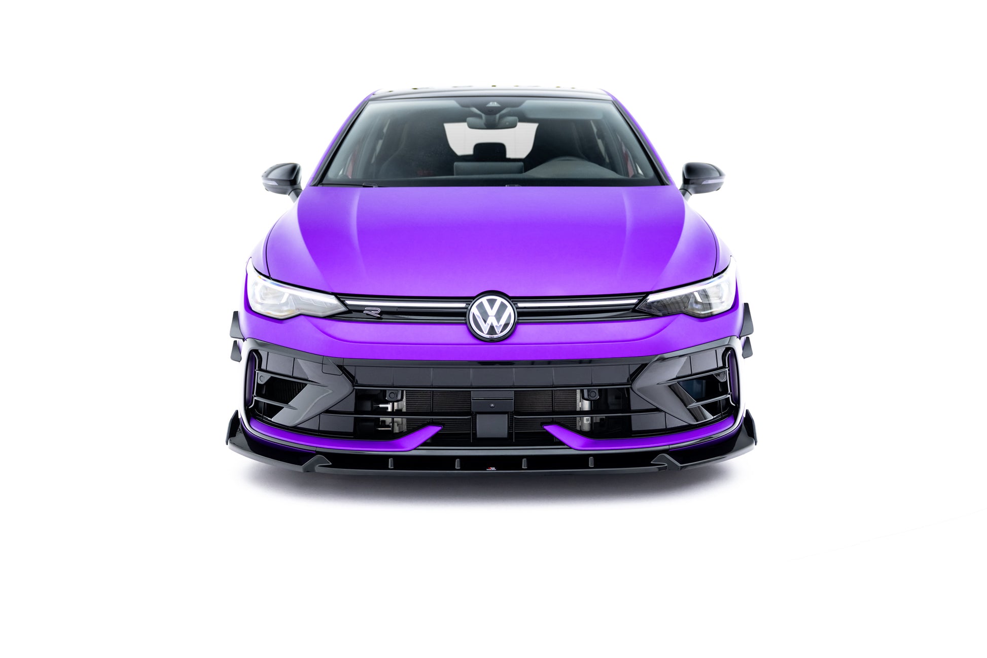 Set of Splitters V.4 Volkswagen Golf R Hatchback Mk8 Facelift