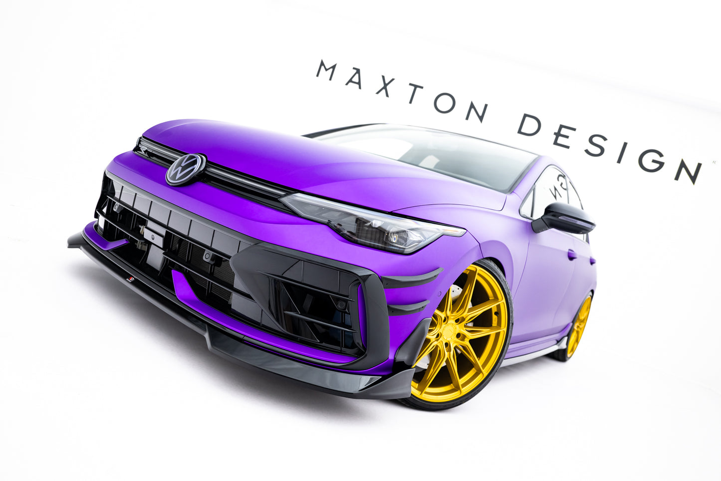 Set of Splitters V.6 Volkswagen Golf R Hatchback Mk8 Facelift