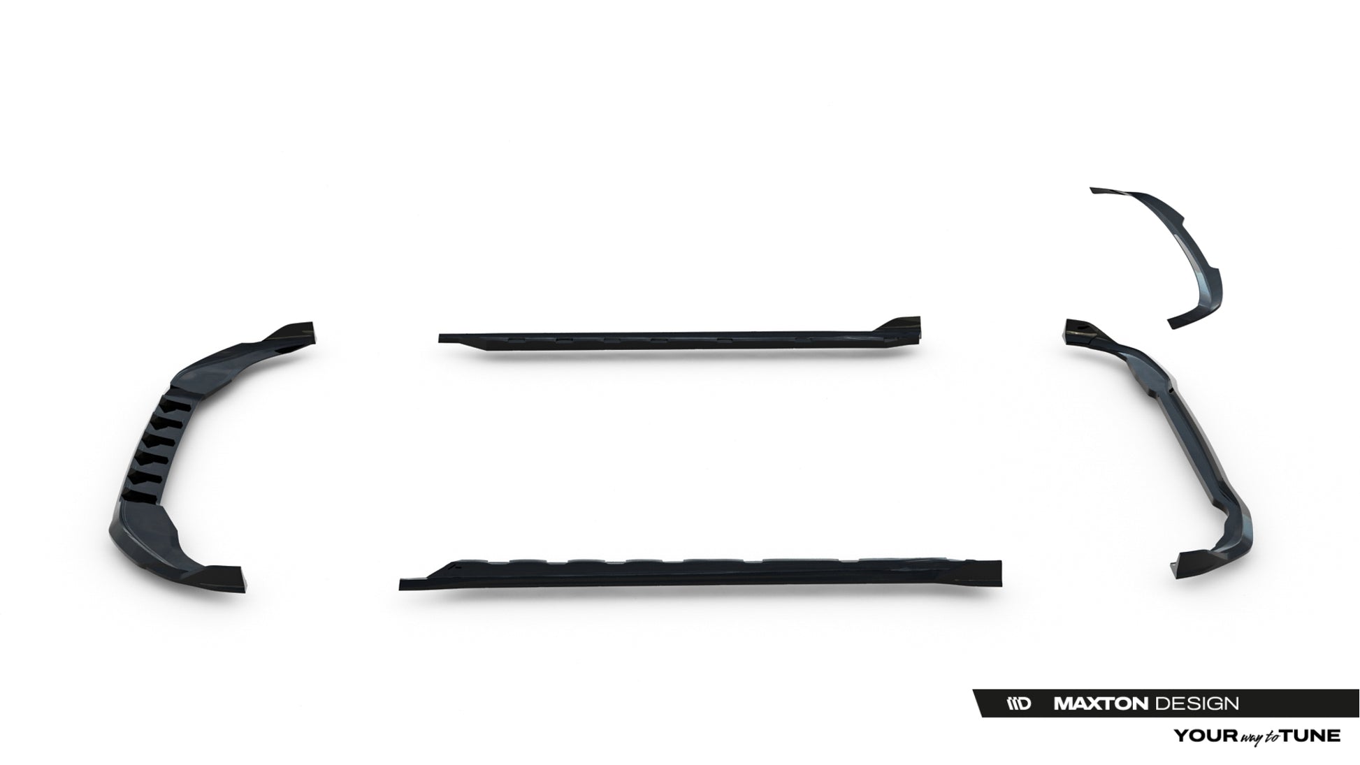 Set of Splitters Volkswagen Golf Hatchback Mk8 Facelift