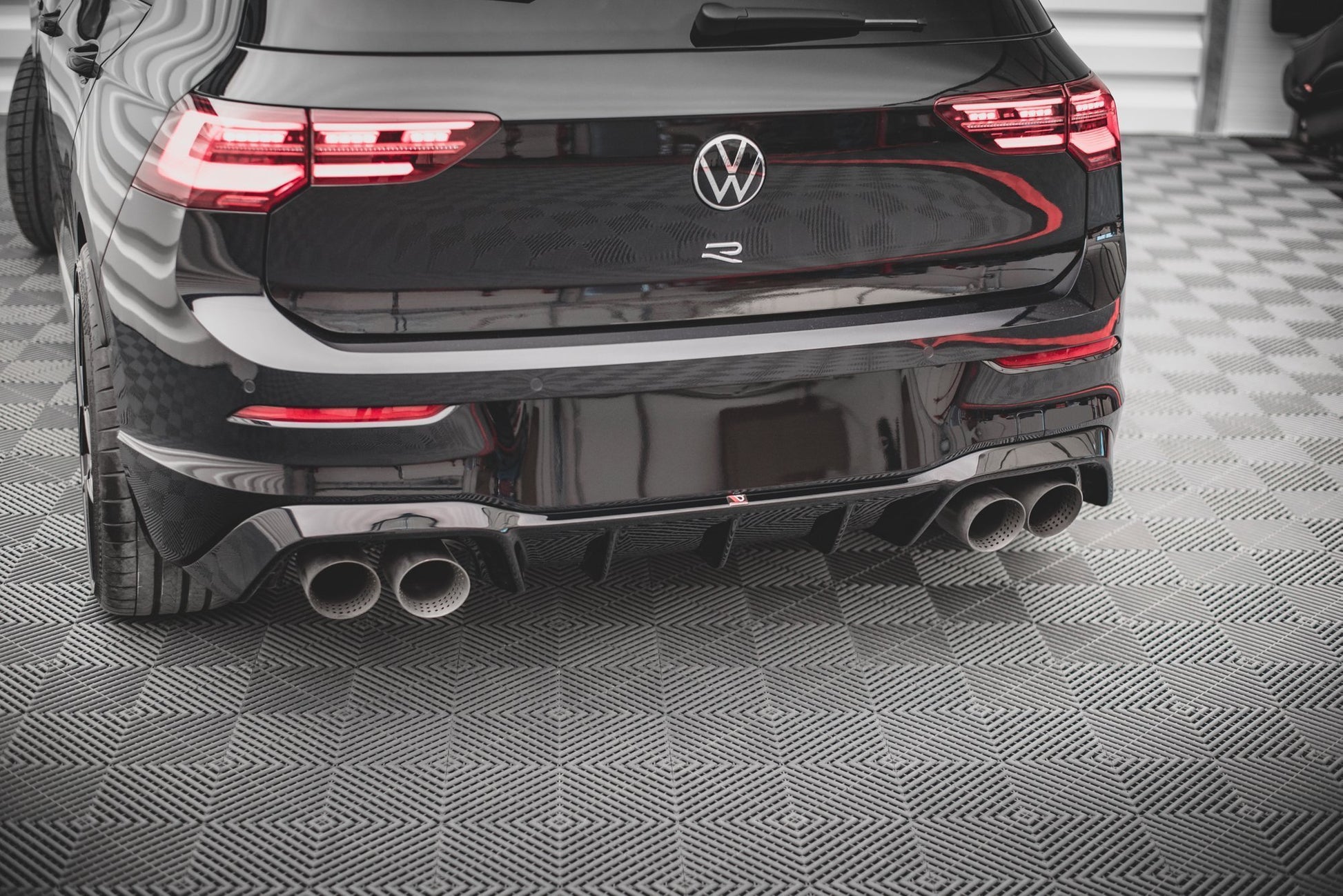 Set of Splitters Volkswagen Golf R Hatchback Mk8
