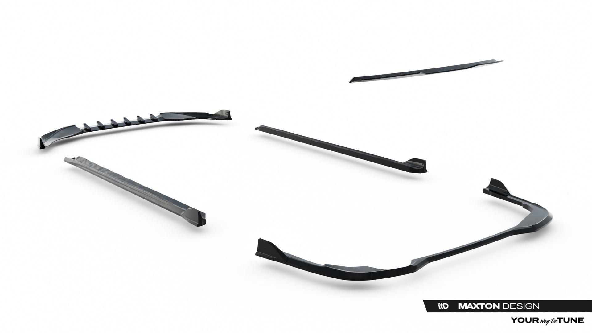 Set of Splitters Volkswagen Golf Variant Mk8 Facelift