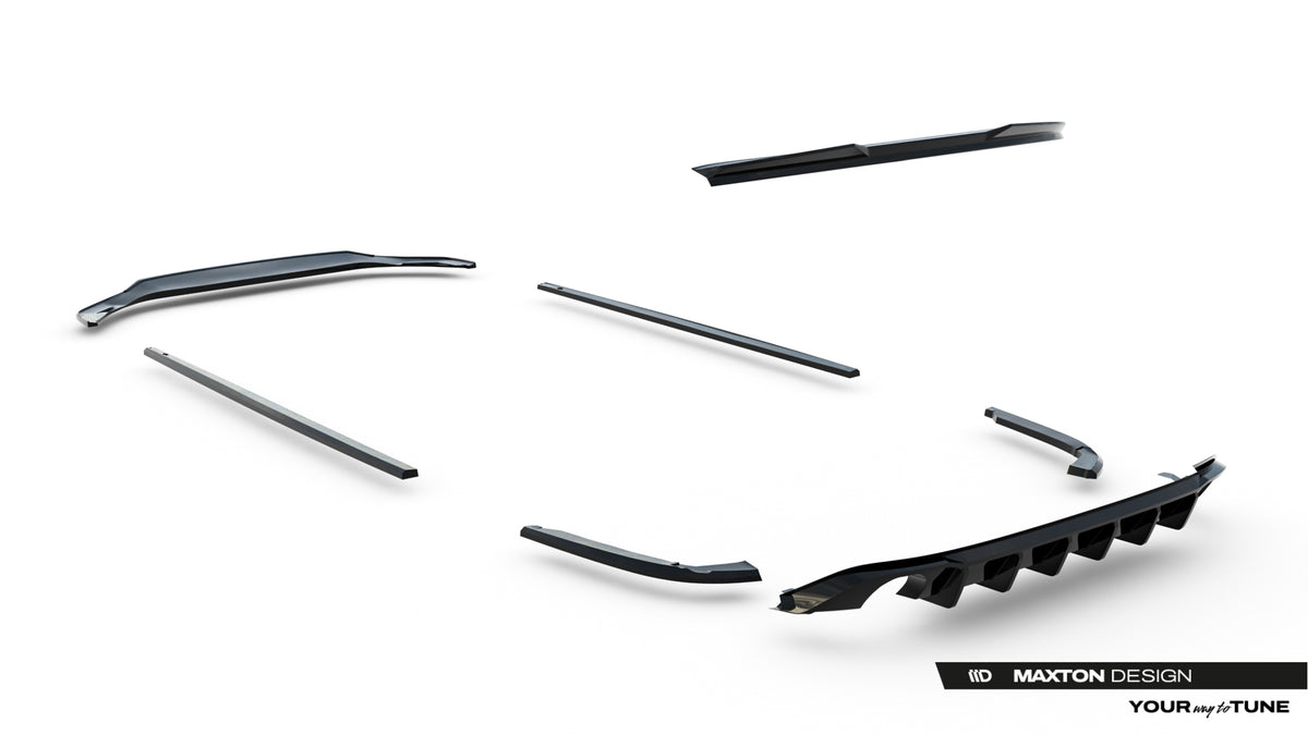Set of Splitters Volkswagen Jetta GLI Mk7