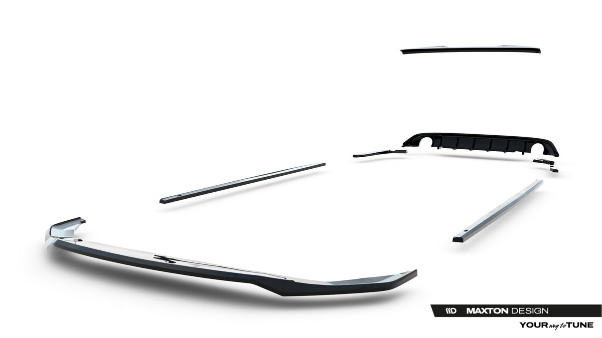 Set of Splitters Volkswagen Jetta GLI Mk7