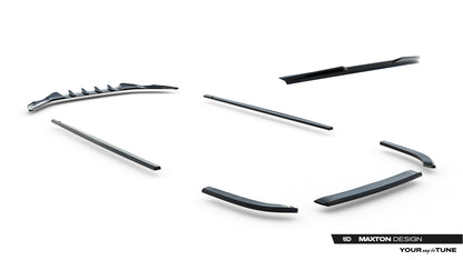 Set of Splitters Volkswagen Jetta GLI Mk7 Facelift 2