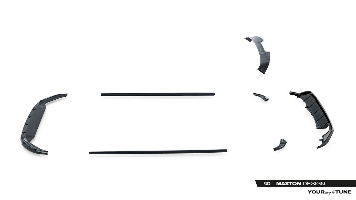 Set of Splitters Volkswagen Polo GTI Mk6 Facelift