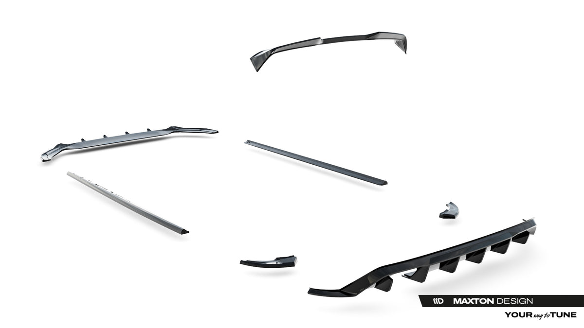 Set of Splitters Volkswagen Polo GTI Mk6 Facelift