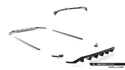 Set of Splitters Volkswagen Polo GTI Mk6 Facelift