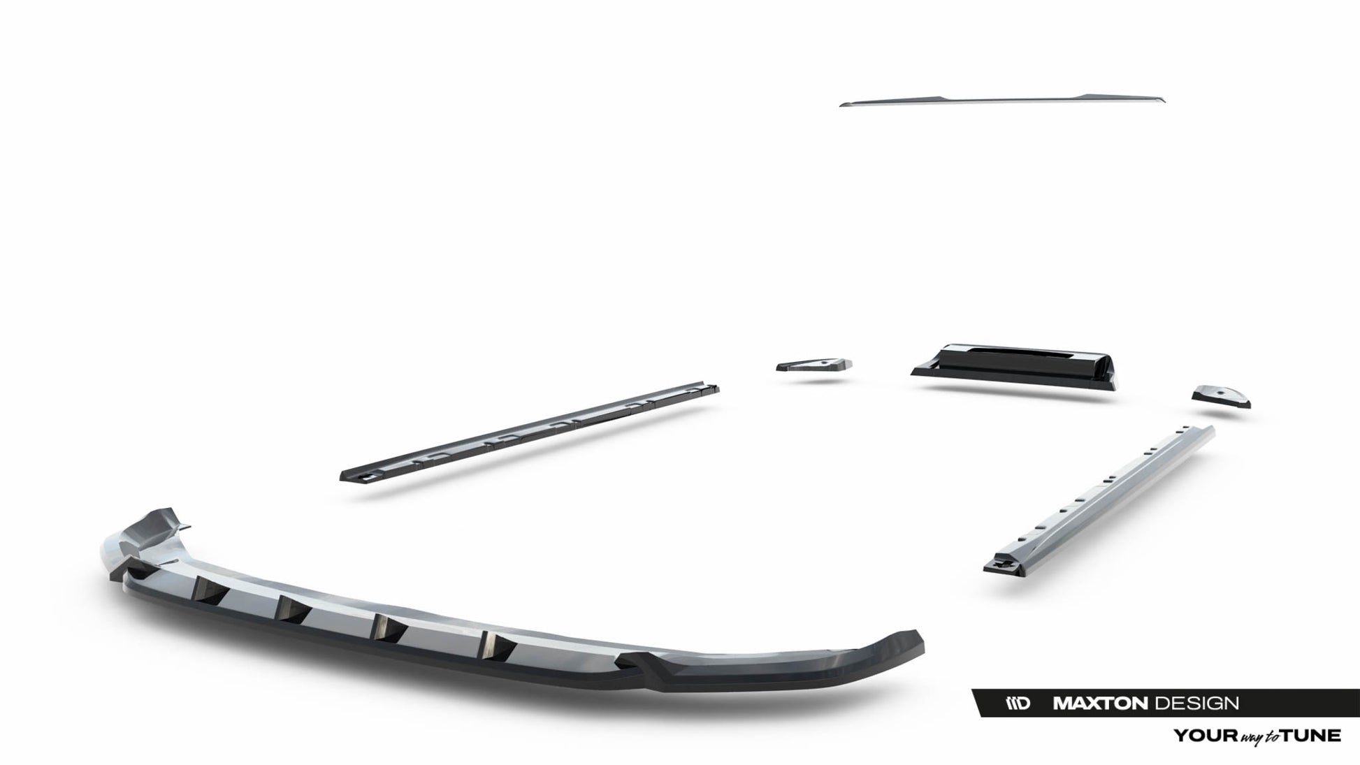 Set of Splitters Volkswagen T-Roc R Mk1