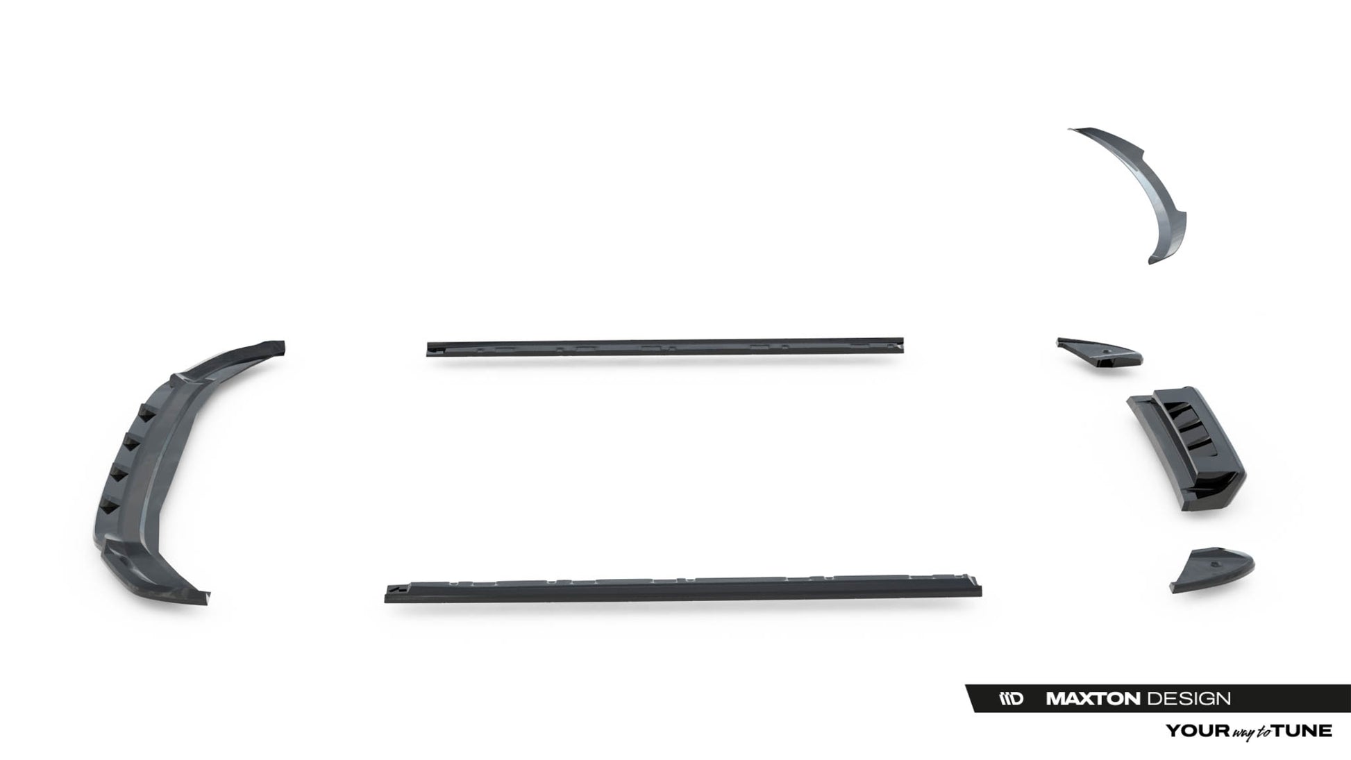 Set of Splitters Volkswagen T-Roc R Mk1