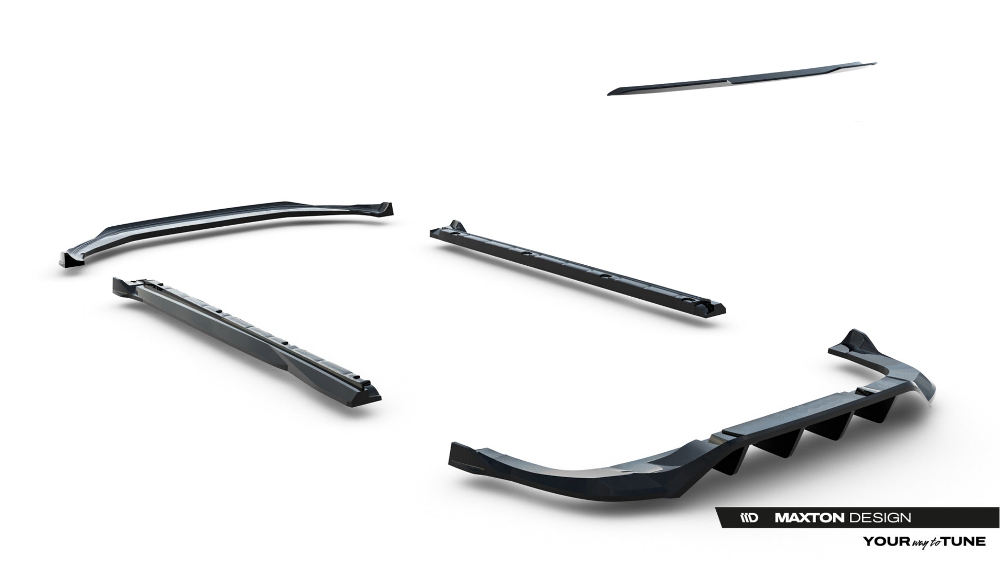 Set of Splitters Volkswagen Tayron R-Line Mk1