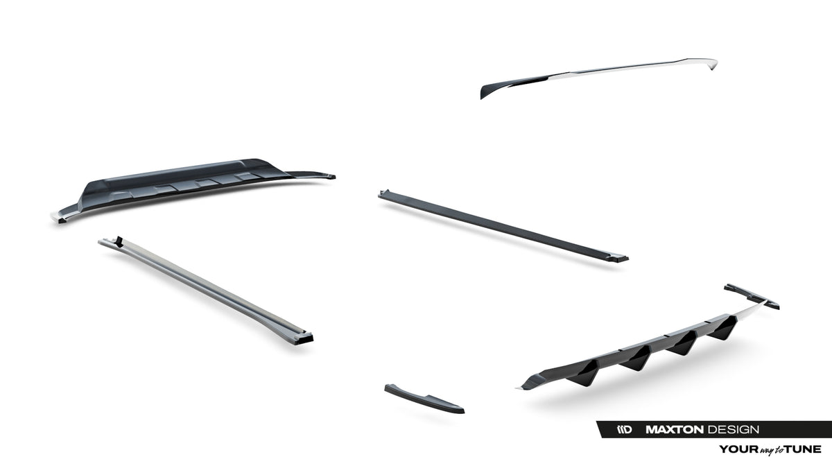 Set of Splitters Volkswagen Touareg R-Line Mk3