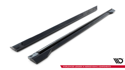 Side Skirts Diffusers Audi Q7 S-Line Mk2 Facelift 2