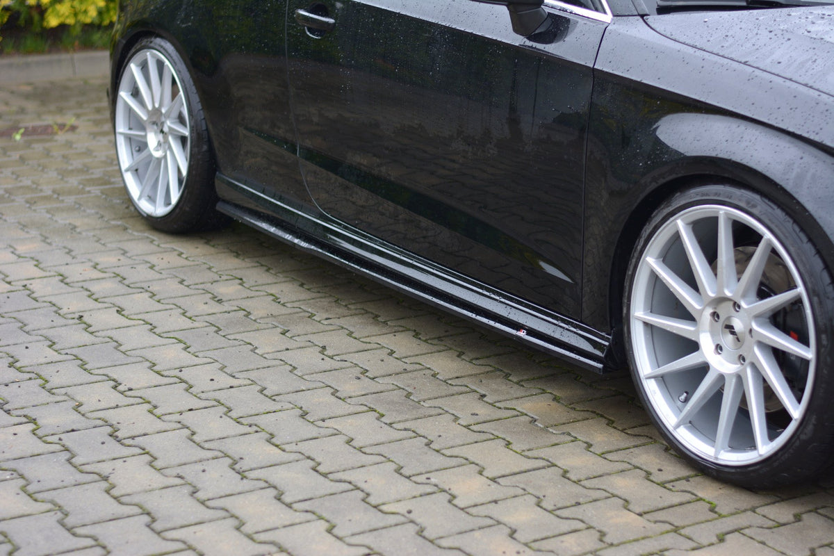 Side Skirts Diffusers Audi S3/A3 S-Line Hatchback 8V/8V Facelift