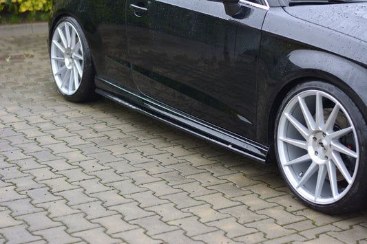 Side Skirts Diffusers Audi S3/A3 S-Line Hatchback 8V/8V Facelift