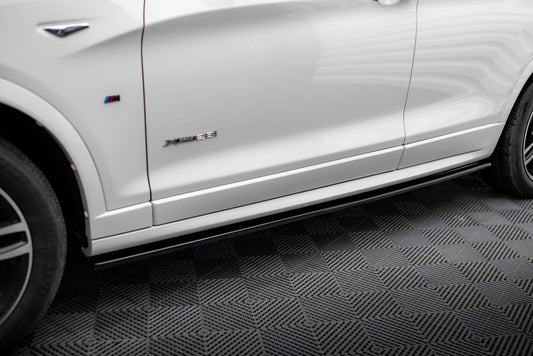 Side Skirts Diffusers BMW X3 M-Pack F25 Facelift