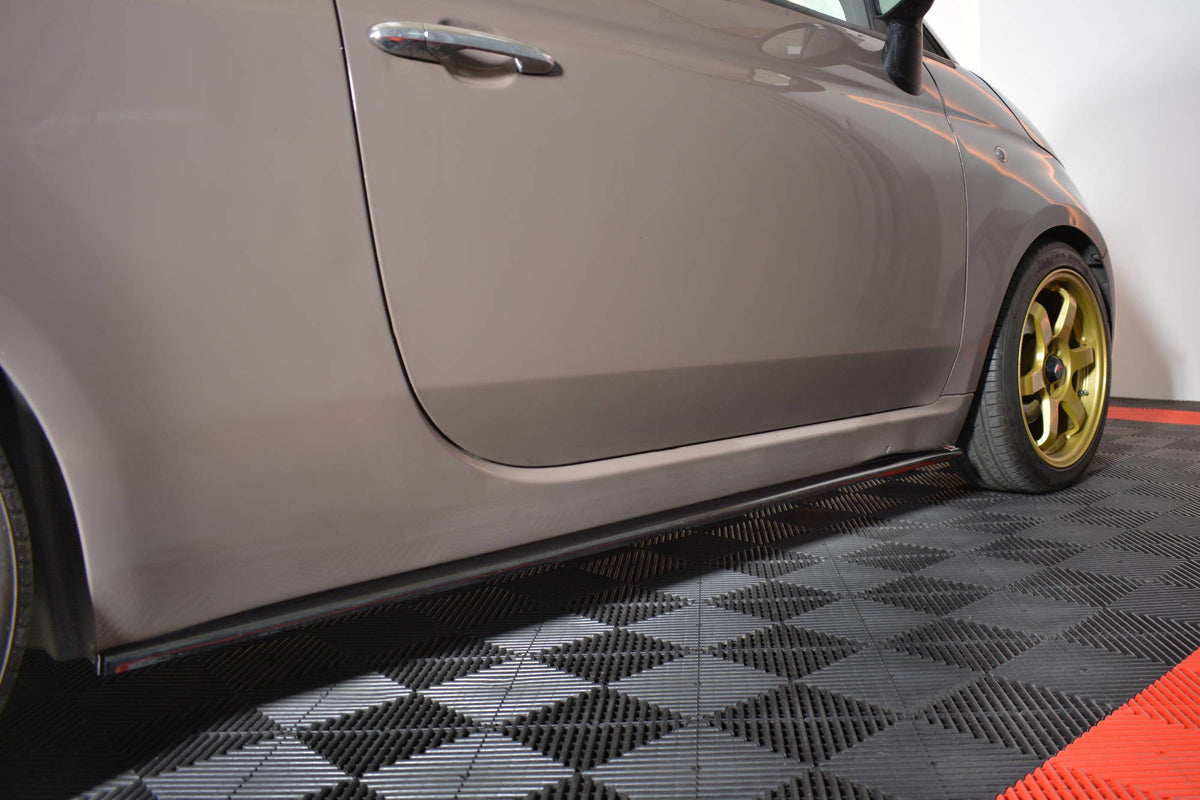 Side Skirts Diffusers Fiat 500