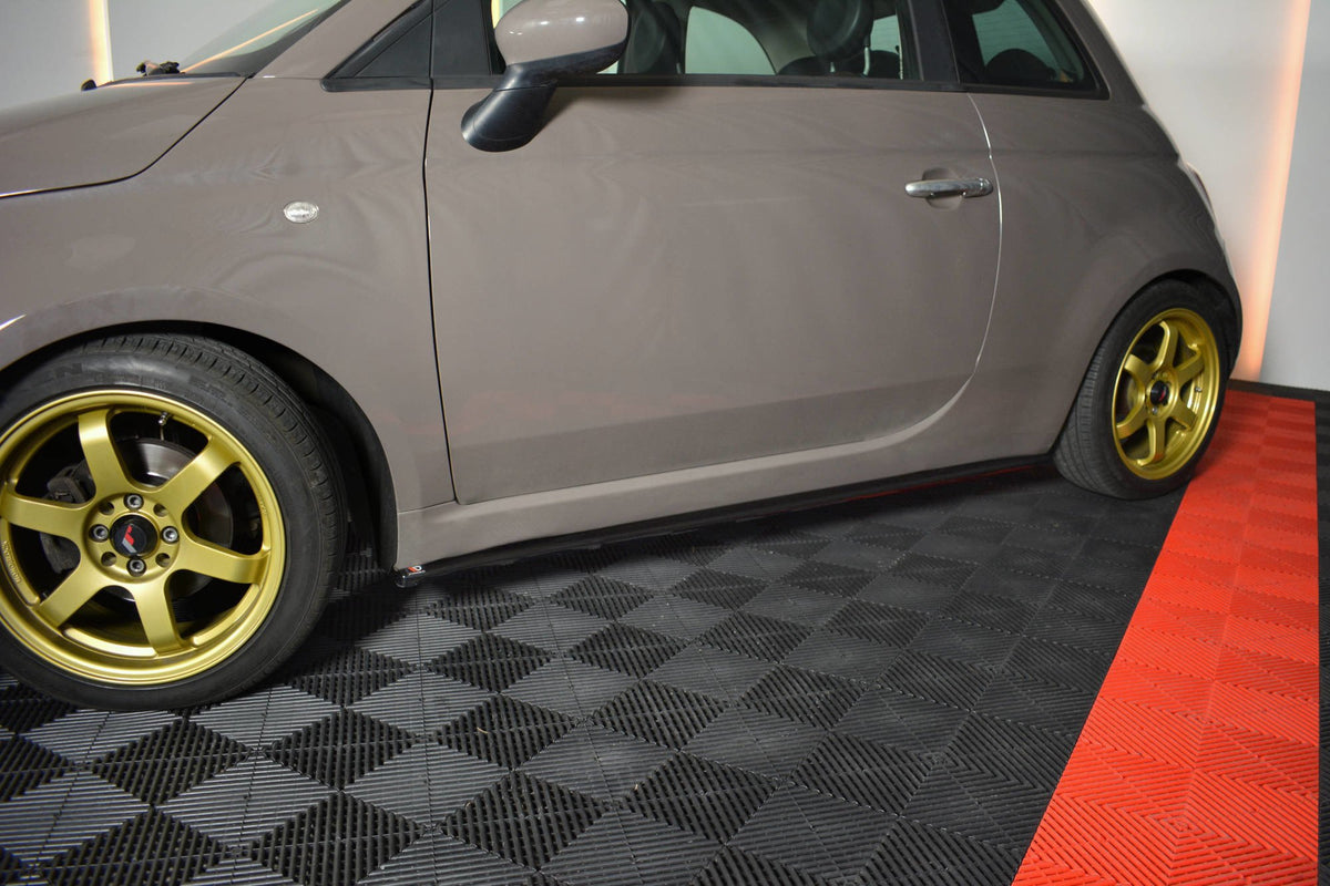 Side Skirts Diffusers Fiat 500
