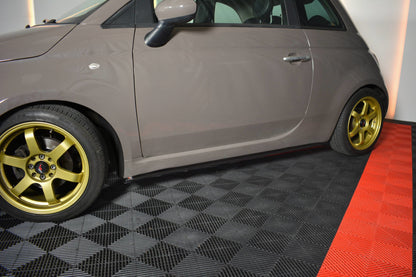 Side Skirts Diffusers Fiat 500
