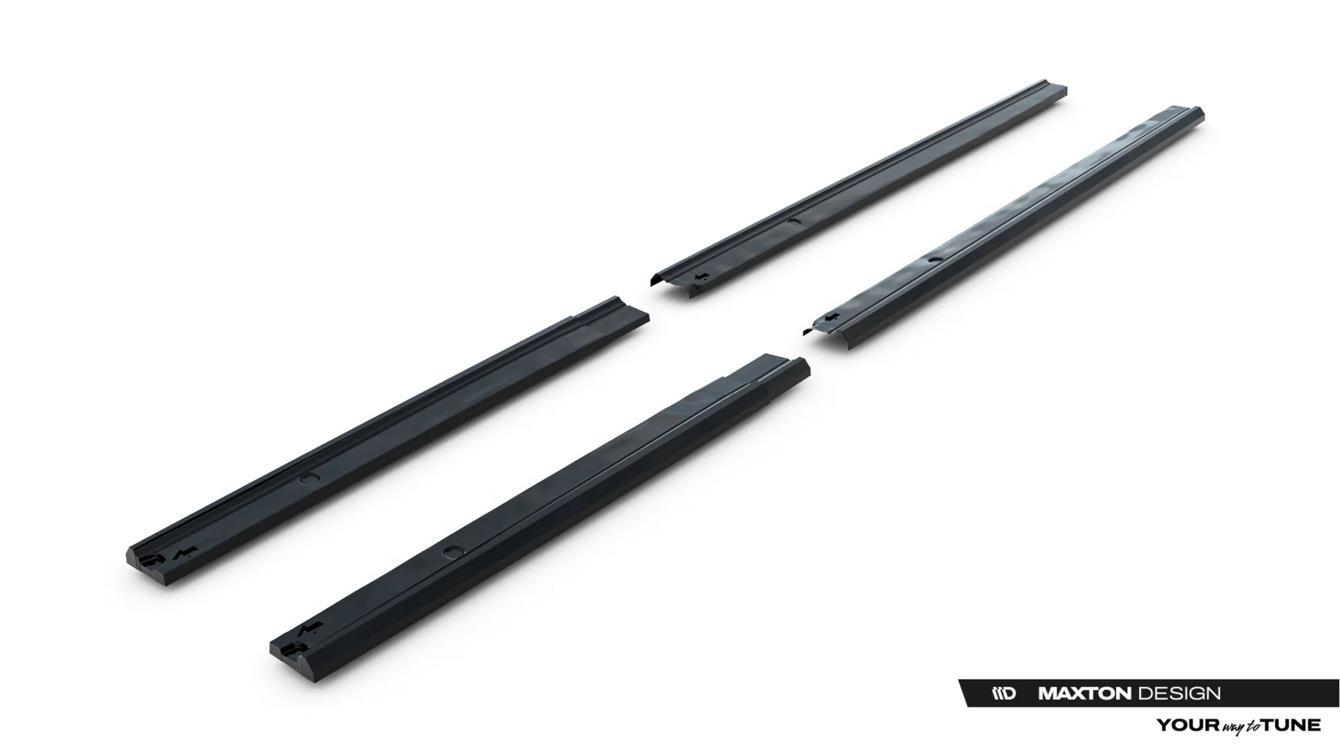 Side Skirts Diffusers Ford Transit Custom L2 / Tourneo Custom L2 Mk2