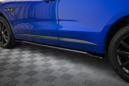 Side Skirts Diffusers Jaguar F-Pace R-Sport X761