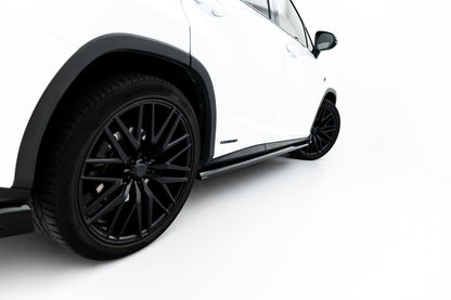 Side Skirts Diffusers Lexus RX F-Sport Mk4 Facelift (version without OEM step rails)