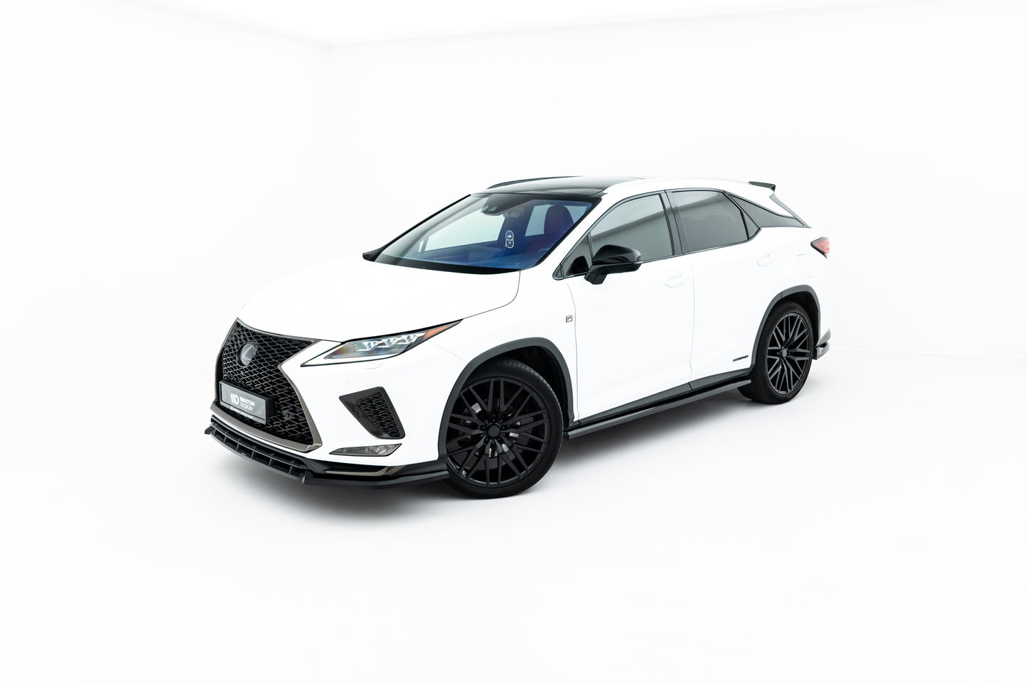 Side Skirts Diffusers Lexus RX F-Sport Mk4 Facelift (version without OEM step rails)