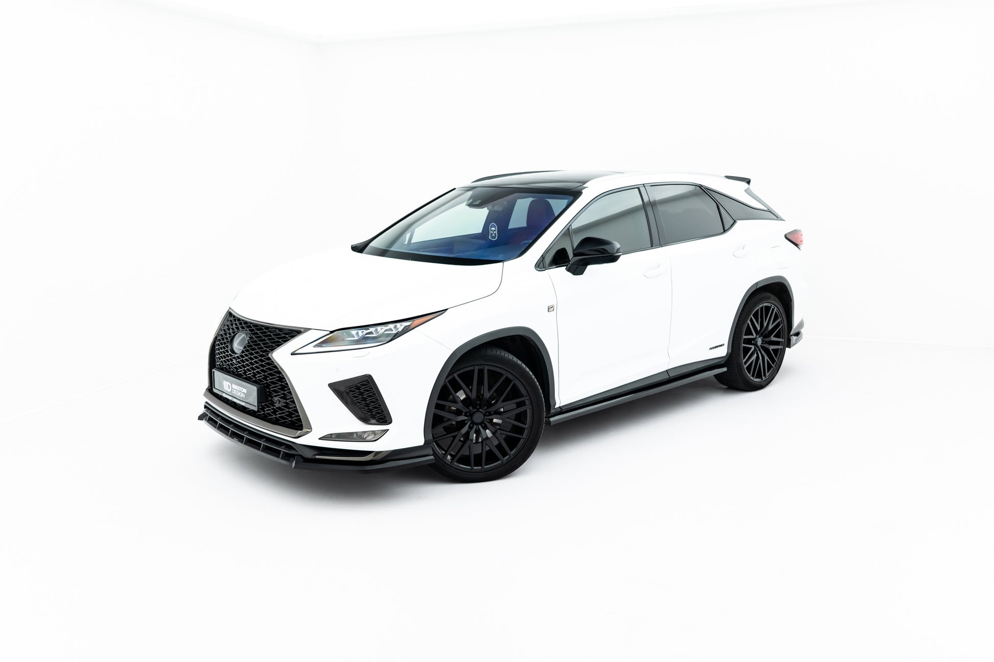 Side Skirts Diffusers Lexus RX F-Sport Mk4 Facelift (version without OEM step rails)