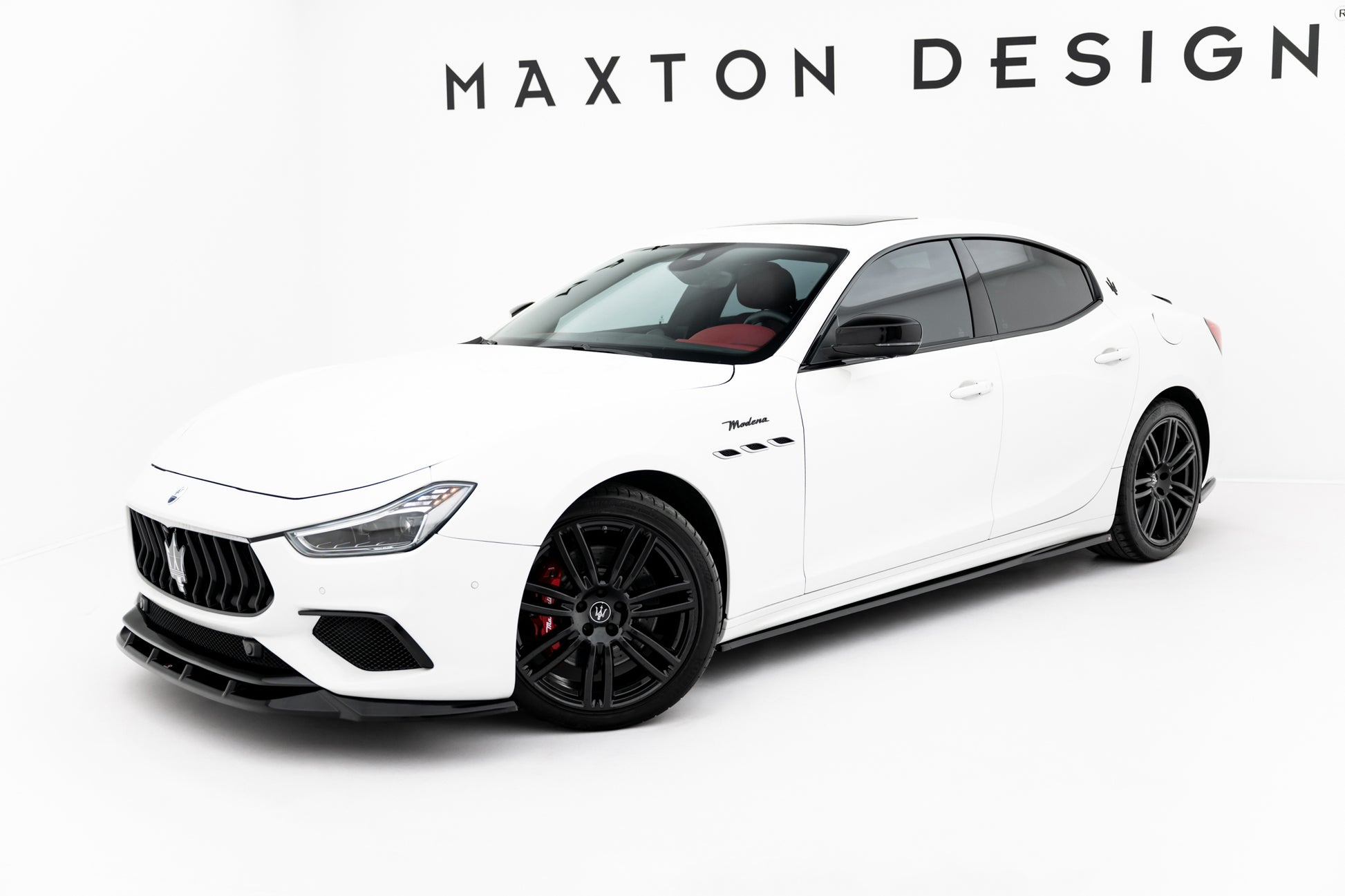 Side Skirts Diffusers Maserati Ghibli Modena Mk3 Facelift