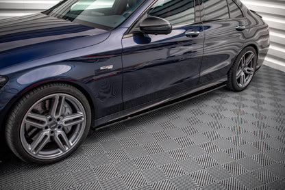 Side Skirts Diffusers Mercedes-AMG C 43 / AMG-Line W205