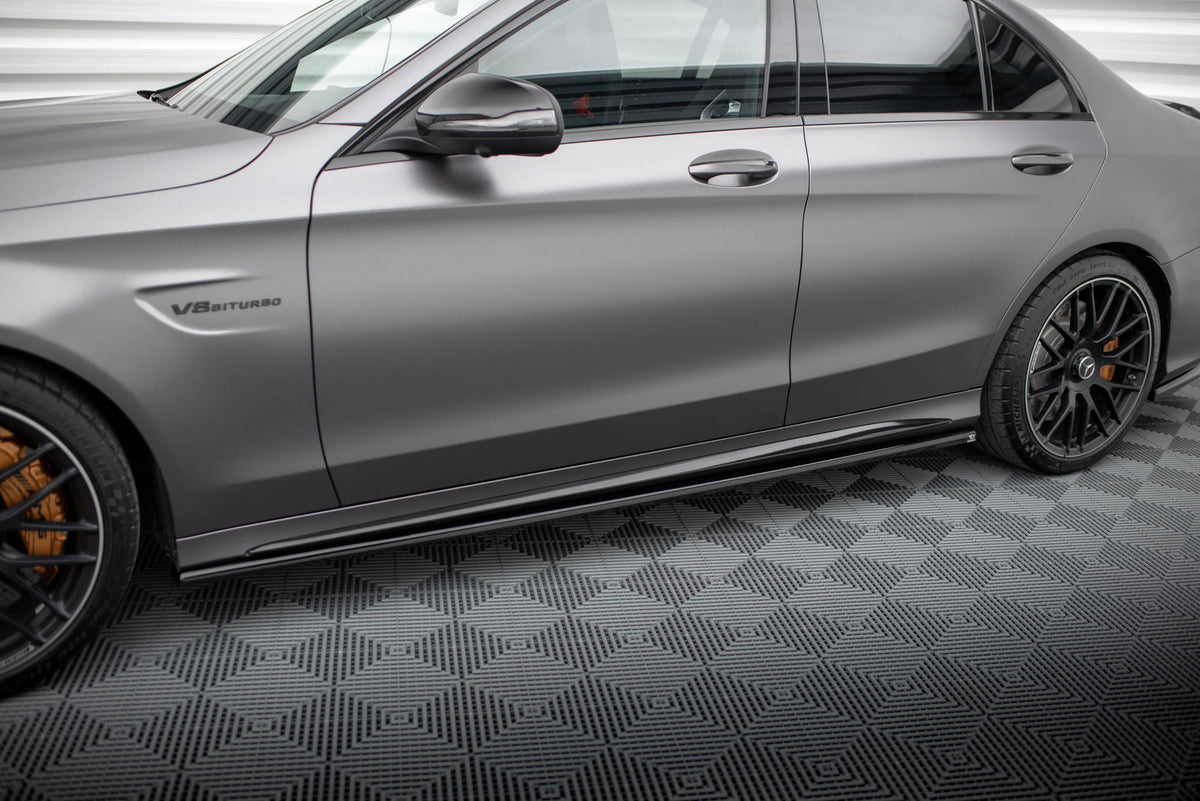Side Skirts Diffusers Mercedes-AMG C63 Sedan / Estate W205 Facelift
