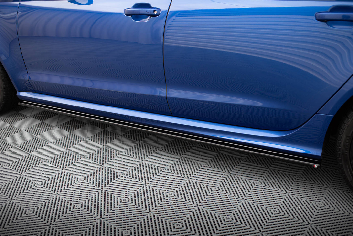 Side Skirts Diffusers V.1 Audi RS6 C7 / C7 Facelift