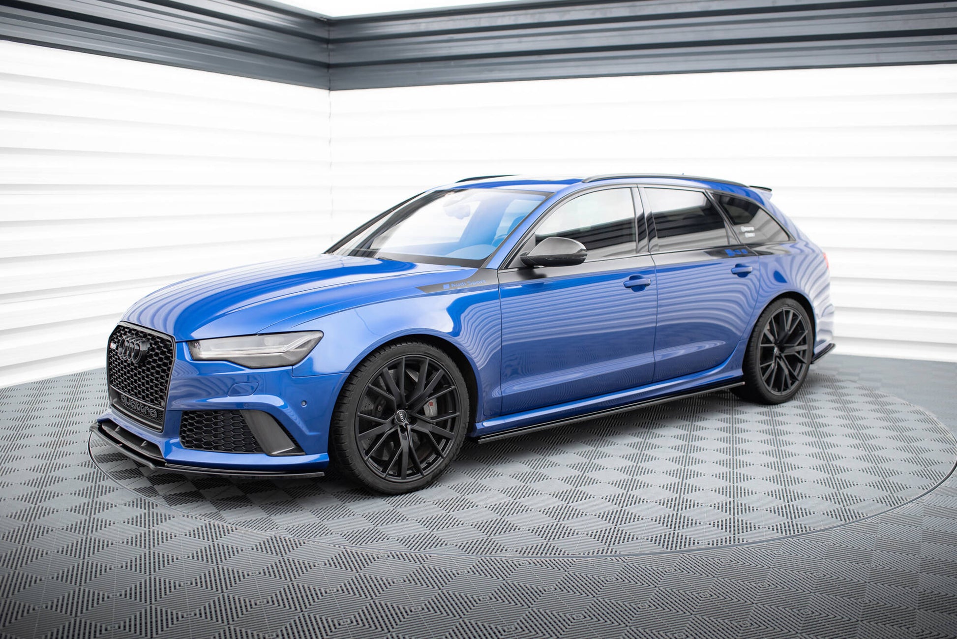 Side Skirts Diffusers V.1 Audi RS6 C7 / C7 Facelift