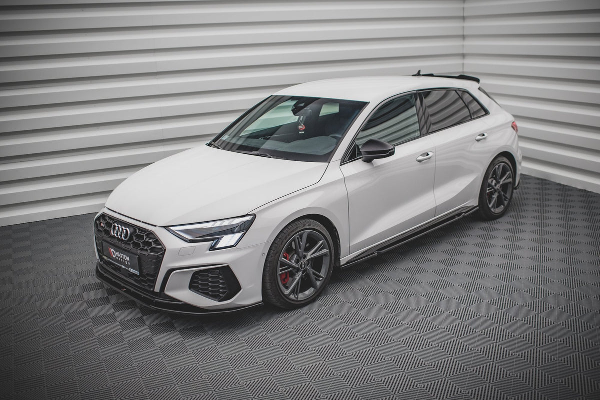 Side Skirts Diffusers V.1 Audi S3 / A3 S-Line Sportback / Sedan 8Y / 8Y Facelift
