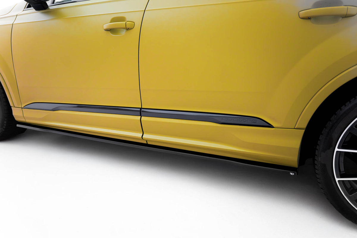 Side Skirts Diffusers V.1 Audi SQ7 / Q7 S-Line Mk2 (4M) Facelift