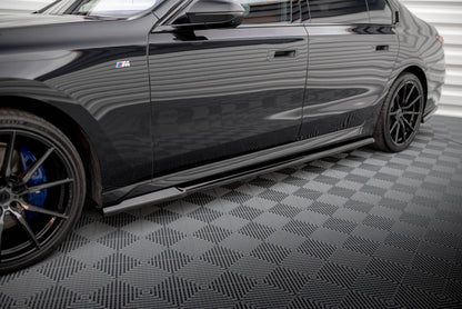 Side Skirts Diffusers V.1 BMW 740d xDrive M-pack / 740i xDrive M-Pack G70