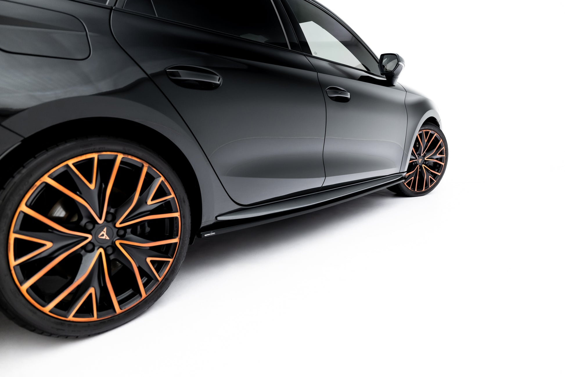 Side Skirts Diffusers V.1 Cupra Leon ST / Hatchback  Aero Mk1 Facelift
