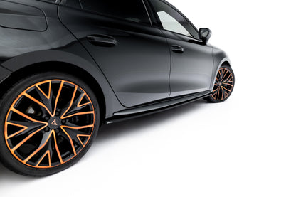 Side Skirts Diffusers V.1 Cupra Leon ST / Hatchback  Aero Mk1 Facelift