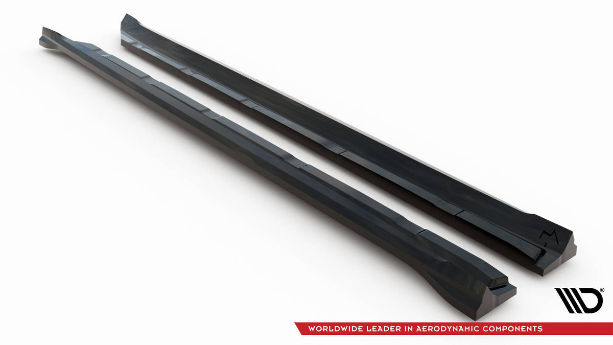 Side Skirts Diffusers Porsche Cayenne Sport Design Mk3 SUV / Coupe Mk3 Facelift
