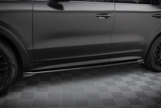 Side Skirts Diffusers Porsche Cayenne Sport Design Mk3 SUV / Coupe Mk3 Facelift