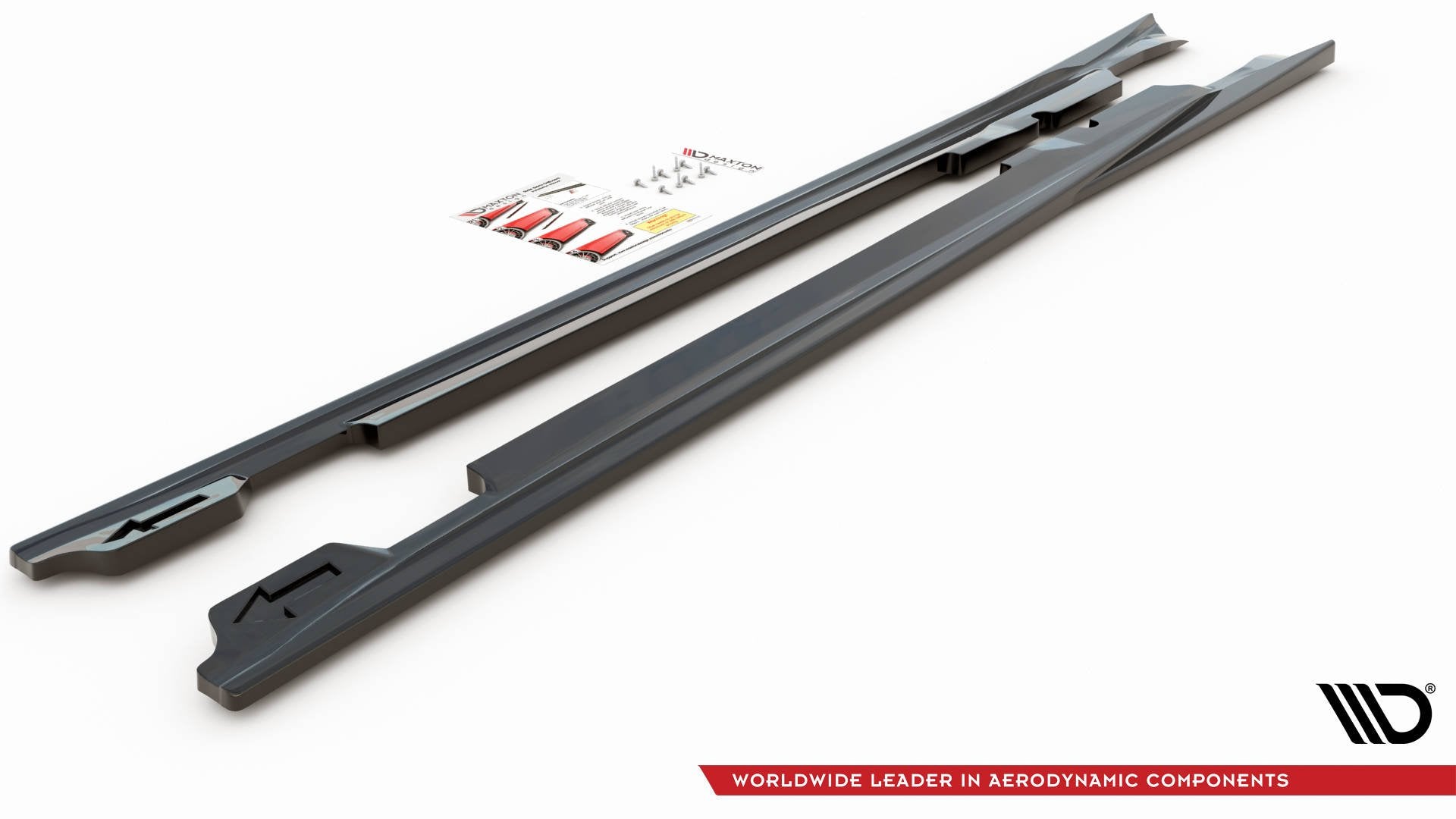 Side Skirts Diffusers V.1 Porsche Panamera Turbo 970 Facelift