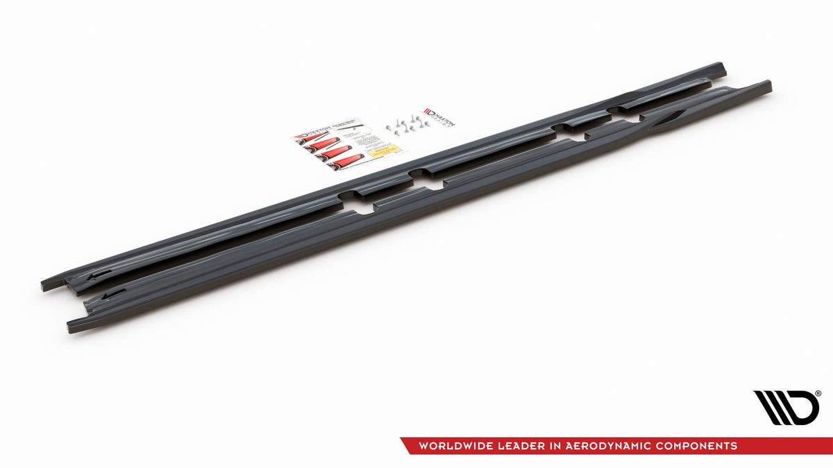 Side Skirts Diffusers V.1 Seat Leon FR ST / Hatchback Mk4 / Cupra Leon ST / Hatchback Mk1 / Mk1 Facelift