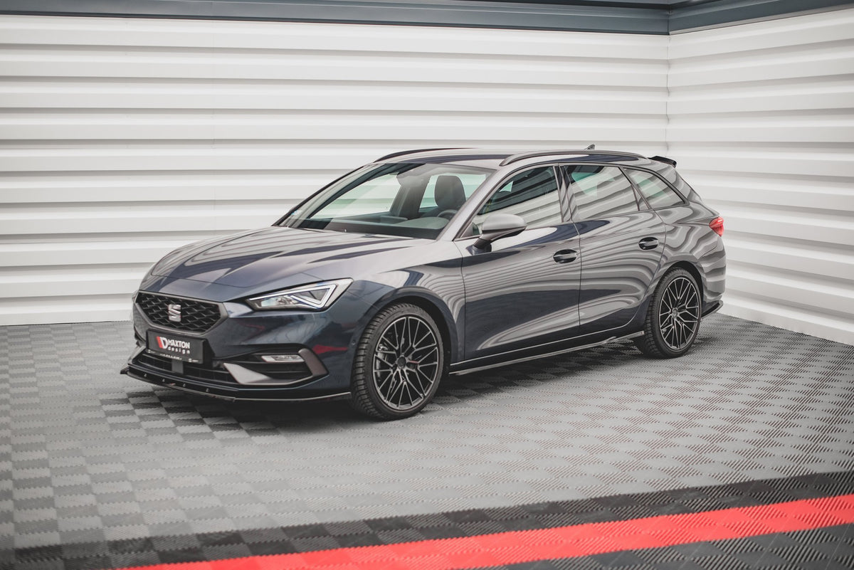 Side Skirts Diffusers V.1 Seat Leon FR ST / Hatchback Mk4 / Cupra Leon ST / Hatchback Mk1 / Mk1 Facelift